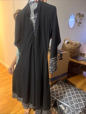 Black Long suit kameez